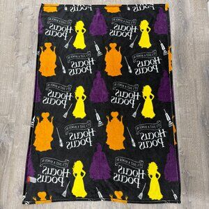 Hocus Pocus Plush Throw Blanket 48"x70" Twin Black Its Just A Bunch Of Disney 1